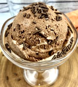 1/2 cup (64 g) Reduced Fat Chocolate Ice Cream