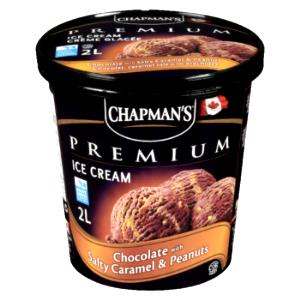 1/2 cup (65 g) Chocolate Premium Ice Cream