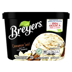 1/2 cup (65 g) Cinnamon Swirl Frozen Dairy Dessert