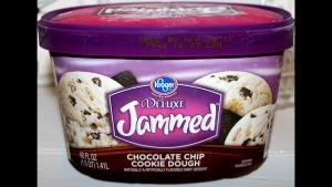 1/2 cup (65 g) Deluxe Jammed Chocolate Chip Cookie Dough Ice Cream