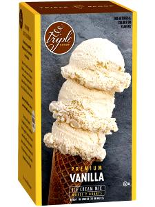 1/2 cup (65 g) Premium Vanilla Ice Cream