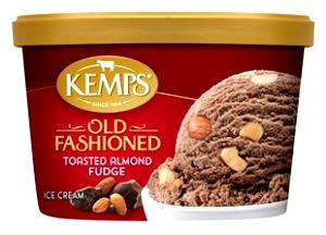 1/2 cup (66 g) Old Fashioned Toasted Almond Fudge Ice Cream