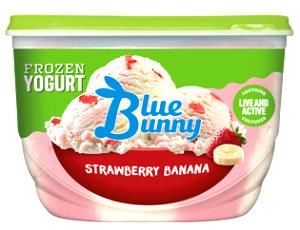 1/2 cup (66 g) Strawberry Banana Frozen Yogurt