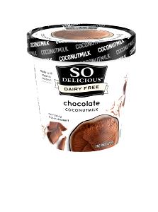 1/2 cup (67 g) Organic Chocolate Ice Cream