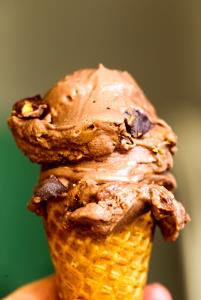 1/2 cup (70 g) All Natural Chocolate Peanut Butter Ice Cream