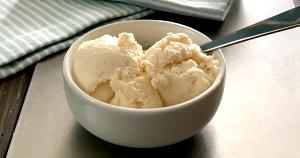 1/2 cup (70 g) All Natural Vanilla Bean Ice Cream