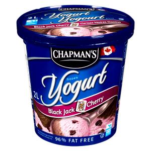 1/2 cup (70 g) Black Cherry Chocolate Chip Low Fat Frozen Yogurt