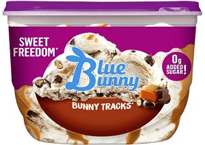 1/2 cup (71 g) No Sugar Added Bunny Tracks Ice Cream