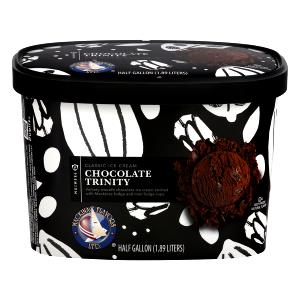 1/2 cup (73 g) Chocolate Trinity Ice Cream