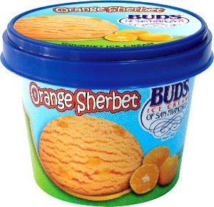 1/2 cup (76 g) Orange Cream Sherbet