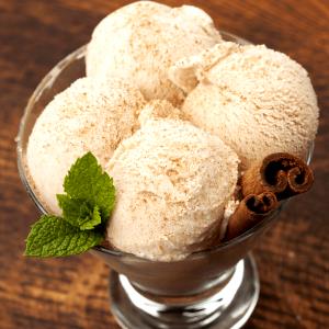 1/2 cup (77 g) Cinnamon Ice Cream