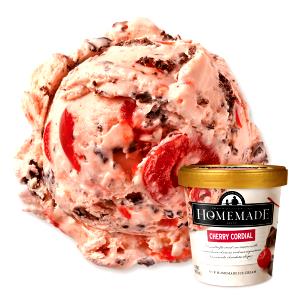 1/2 cup (84 g) Amaretto Cherry Cordial Ice Cream