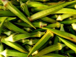 1/2 cup (85 g) Cut Okra