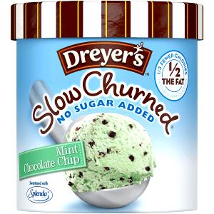 1/2 cup (85 g) No Sugar Added Ice Cream - Mint Chip