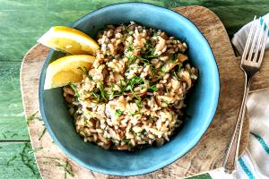 1/2 cup (86 g) Mushroom Risotto