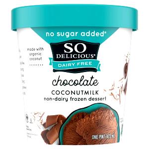 1/2 cup (88 g) Chocolate Non-Dairy Frozen Dessert Made with Coconut Milk