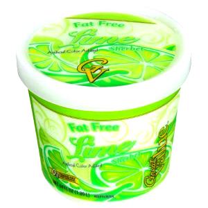 1/2 cup (88 g) Fat Free Lime Sherbet