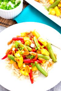 1/2 cup (91 g) Asian Stir-Fry Vegetables