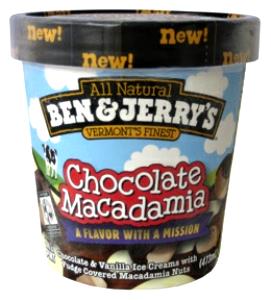 1/2 cup (92 g) Chocolate Macadamia Ice Cream