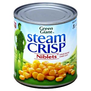 1/2 cup (95 g) Steam Crisp Niblets Whole Kernel Sweet Corn