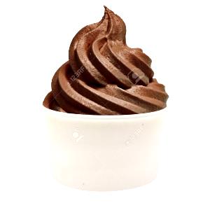 1/2 cup (97 g) Soft Serve Frozen Yogurt - Chocolate Truffle