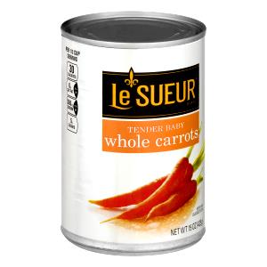 1/2 Cup Carrot, Baby Whole, Canned