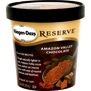 1/2 Cup Ice Cream, Amazon Valley Chocolate