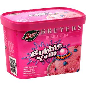 1/2 Cup Ice Cream, Bubble Yum, Original