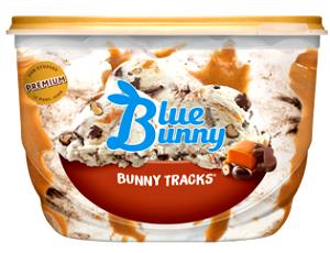 1/2 Cup Ice Cream, Bunny Tracks, Premium