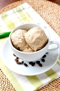 1/2 Cup Ice Cream, Creamy Coffee