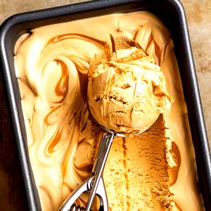 1/2 Cup Ice Cream, Dulce De Leche