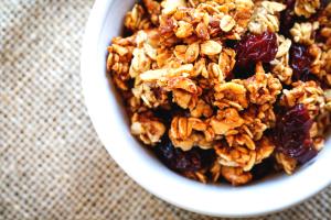 1/2 cup Cherry Vanilla Granola