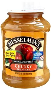 1/2 Cup Chunky Applesauce