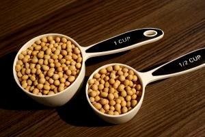 1/2 Cup Cooked Soybeans