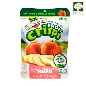 1/2 Cup Crisps - White & Yellow Peach