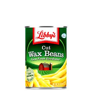 1/2 Cup Cut Wax Beans, Canned