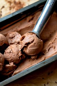 1/2 cup Double Churn Fat Free French Chocolate Ice Cream