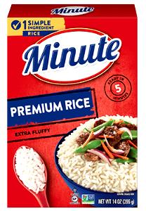 1/2 cup dry (50 g) Instant Premium White Rice