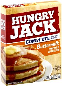 1/2 cup dry mix (61 g) Buttermilk Pancakes