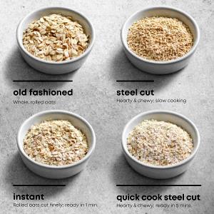 1/2 cup dry Quick Oats