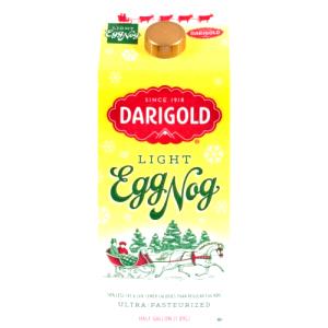 1/2 Cup Eggnog, Light