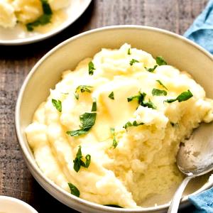 1/2 cup Garlic Mashed Potatoes