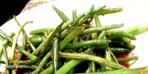 1/2 cup Gingered Green Beans