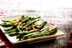 1/2 Cup Green Beans & Shallots