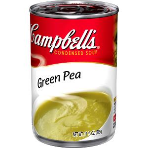 1/2 Cup Green Pea Soup, Condensed