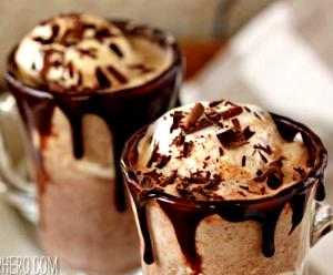 1/2 cup Hot Chocolate Ice Cream