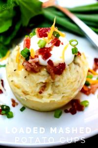 1/2 cup Loaded Mashed Potatoes