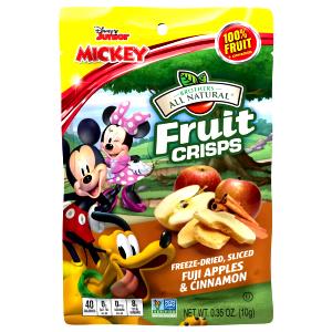 1/2 Cup Mickey Mouse Fruit Crisps - Apple