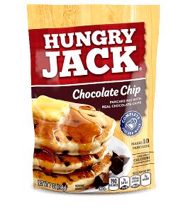 1/2 cup mix (57 g) Chocolate Chip Pancake Mix