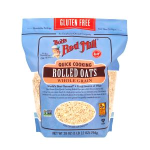 1/2 Cup Oatmeal, Gluten Free Quick Rolled Oats